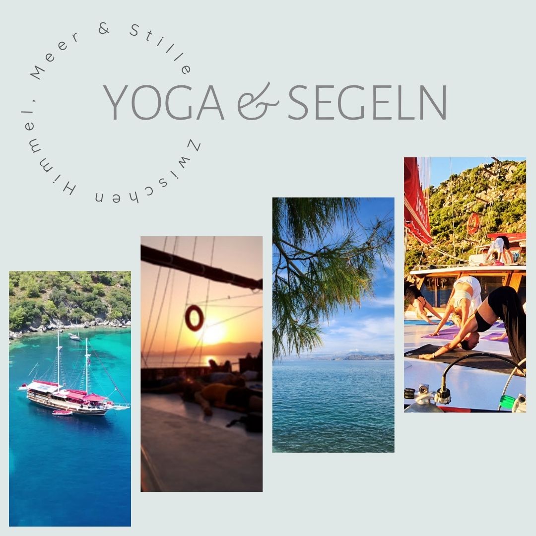Zwischen Himmel, Meer & Stille Friederike Roth Yoga und Segeln<br />
Zwischen Himmel, Meer und Stille<br />
Yogaretreat vom 05.09.-11.09.2026